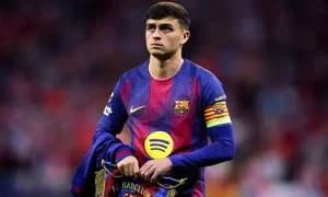 بيدري يتعهد بتحويل الحزن إلى فرح بعد خيبة أمل برشلونة في دوري أبطال أوروبا