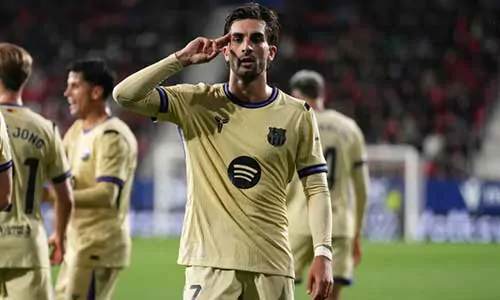 لامين يامال أحب هدف فيران توريس في مباراة برشلونة ضد أوساسونا